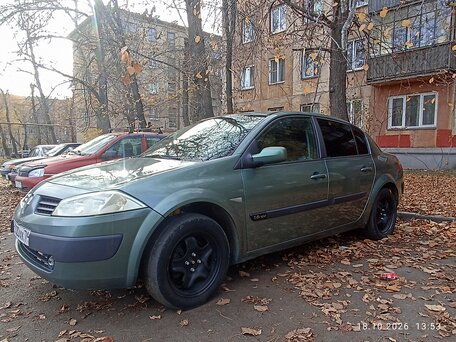 2004 Renault Megane II, зелёный, 270000 рублей, вид 1