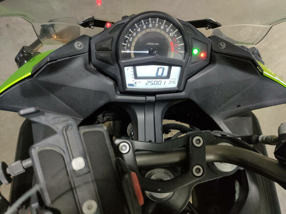 2014 Kawasaki Ninja 400, зелёный, 399000 рублей - вид 4