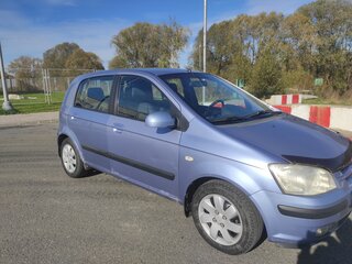 2003 Hyundai Getz I, фиолетовый, 350000 рублей, вид 3