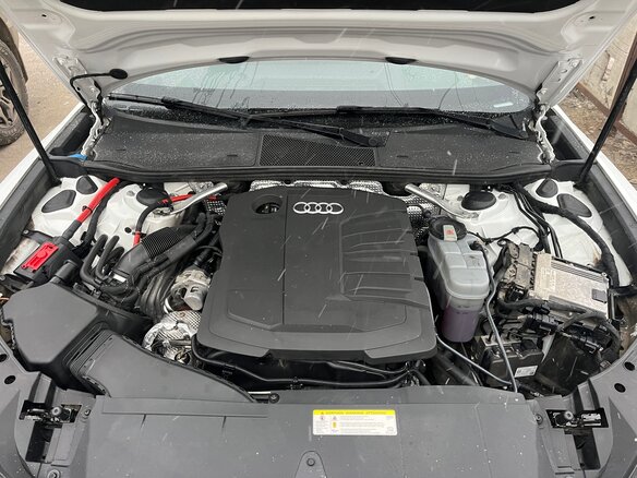 2019 Audi A6 40 TDI V (C8), белый - вид 26