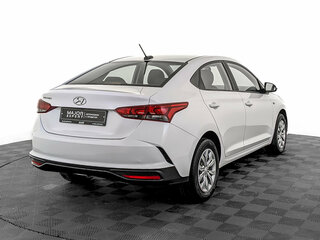2022 Hyundai Solaris II Рестайлинг, белый, 1620000 рублей, вид 5