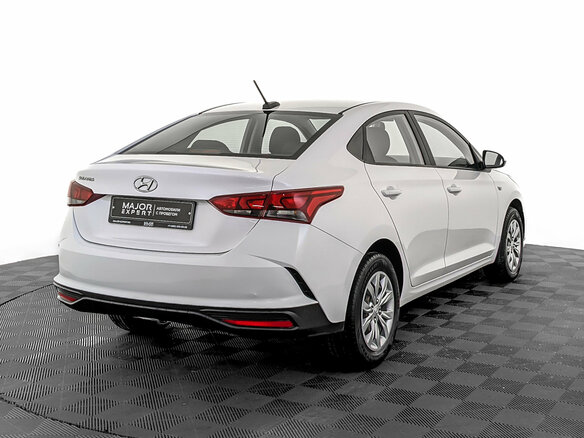 2022 Hyundai Solaris II Рестайлинг, белый, 1500000 рублей - вид 4
