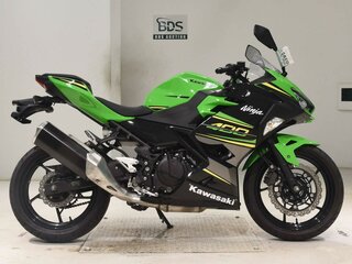 2023 Kawasaki Ninja 400, зелёный, 747000 рублей, вид 2