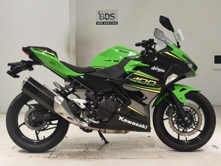 2023 Kawasaki Ninja 400, зелёный, 747000 рублей, вид 2