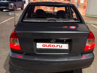 2007 Hyundai Accent ТагАЗ II, серый, 450000 рублей, вид 4
