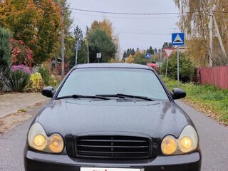 2007 Hyundai Sonata ТагАЗ IV (EF) Рестайлинг, чёрный, 235000 рублей, вид 2