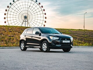 2013 Mitsubishi ASX I, чёрный, 1399000 рублей, вид 5