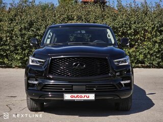 2018 Infiniti QX80 I Рестайлинг 2, чёрный, 5550000 рублей, вид 2