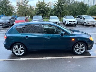 2007 Mazda 3 I (BK) Рестайлинг, синий, 555000 рублей, вид 2