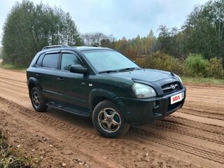 2007 Hyundai Tucson I, зелёный, 900000 рублей, вид 3