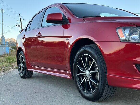 2007 Mitsubishi Lancer X, красный - вид 10
