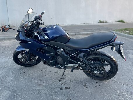 2012 Kawasaki ER-4F (Ninja 400R), синий, 320000 рублей, вид 4