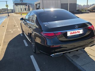 2022 Mercedes-Benz S-Класс 400 d Long 4MATIC VII (W223), чёрный, 12500000 рублей, вид 4