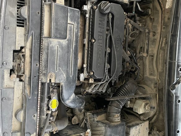 2006 Kia Spectra I Рестайлинг 2, чёрный - вид 7