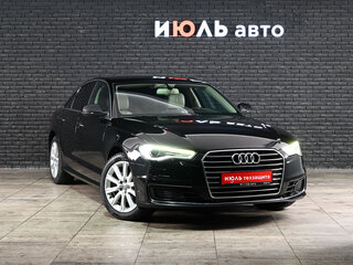 2016 Audi A6 IV (C7) Рестайлинг, чёрный, 2400000 рублей, вид 3