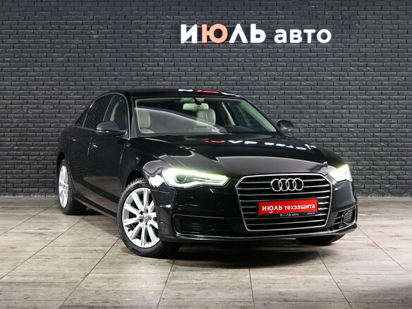 2016 Audi A6 IV (C7) Рестайлинг, чёрный, 2400000 рублей - вид 3