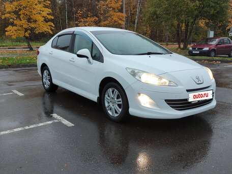 2012 Peugeot 408 I, белый, 585000 рублей, вид 3