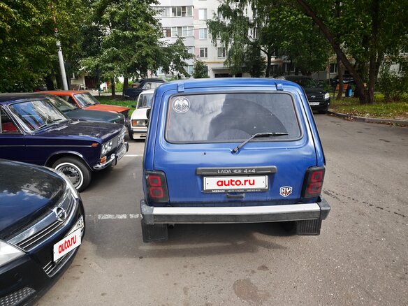 2007 Lada (ВАЗ) 2121 (4x4) I Рестайлинг, синий, 425000 рублей - вид 7