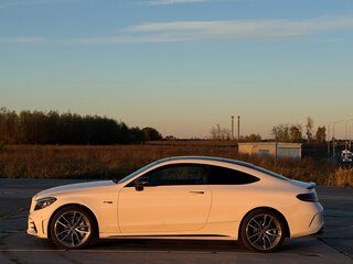 2020 Mercedes-Benz C-Класс AMG 43 AMG IV (W205) Рестайлинг, белый, 5500000 рублей, вид 3