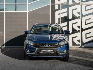 2021 Lada (ВАЗ) Vesta SW I, синий, 1165000 рублей, вид 3
