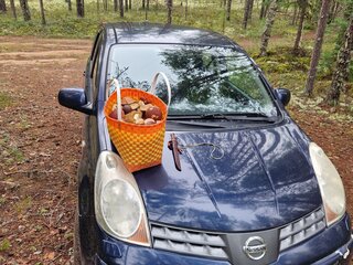 2008 Nissan Note I, синий, 500000 рублей, вид 4