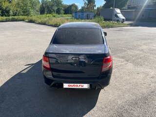 2013 Lada (ВАЗ) Granta I, синий, 300000 рублей, вид 3