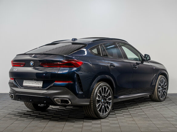 2025 BMW X6 40i III (G06) Рестайлинг, чёрный, 14490000 рублей - вид 4
