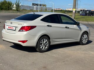 2015 Hyundai Solaris I Рестайлинг, бежевый, 1199000 рублей, вид 4