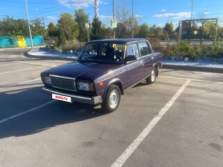 1998 Lada (ВАЗ) 2107, фиолетовый, 300000 рублей, вид 3