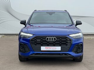 2021 Audi Q5 45 TFSI II (FY) Рестайлинг, синий, 4150000 рублей, вид 3