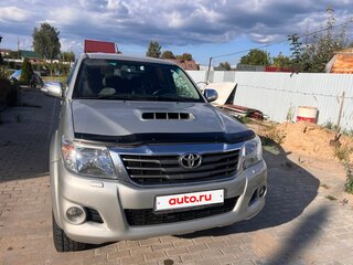 2012 Toyota Hilux VII Рестайлинг, серебристый, 2299000 рублей, вид 1