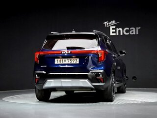 2022 Kia Seltos I Рестайлинг, синий, 2190000 рублей, вид 4