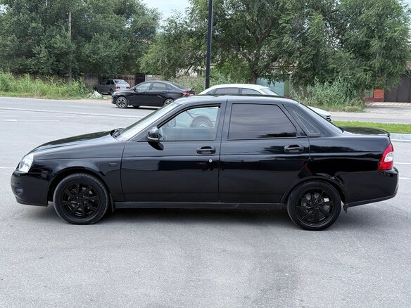 2011 Lada (ВАЗ) Priora I, чёрный, 410000 рублей - вид 5