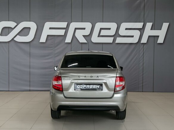 2021 Lada (ВАЗ) Granta I Рестайлинг, серый, 620000 рублей - вид 6