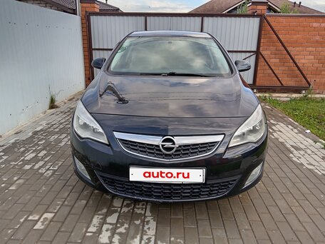 2012 Opel Astra J, чёрный, 570000 рублей, вид 3