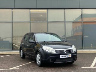 2012 Renault Sandero I, чёрный, 399000 рублей, вид 2