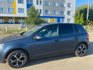 2011 Volkswagen Golf VI, синий, 530000 рублей, вид 4
