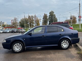 2003 Skoda Octavia I (A4) Рестайлинг, синий, 360000 рублей, вид 2