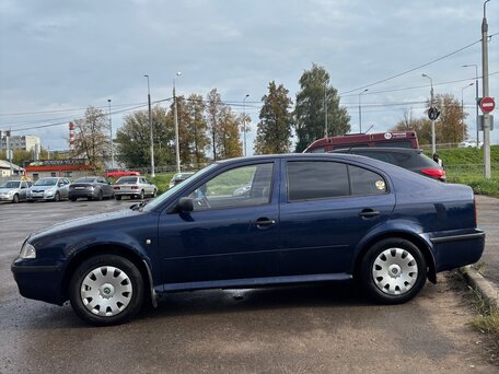 2003 Skoda Octavia I (A4) Рестайлинг, синий, 360000 рублей, вид 5