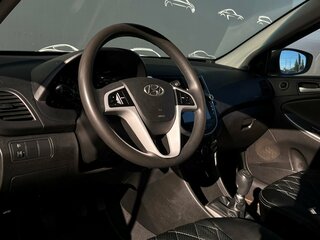 2016 Hyundai Solaris I Рестайлинг, белый, 666600 рублей, вид 5