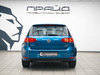2013 Volkswagen Golf VII, голубой, 1150000 рублей, вид 4