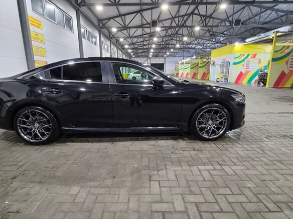 2015 Mazda 6 III (GJ) Рестайлинг, чёрный, 1440000 рублей - вид 3