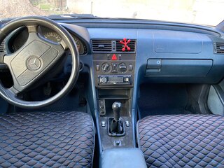 1996 Mercedes-Benz C-Класс 180 I (W202), синий, 180000 рублей, вид 3