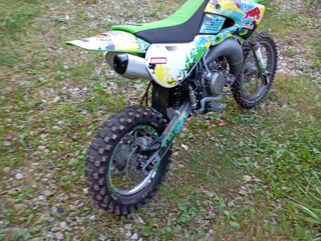 2009 Kawasaki KX 65, зелёный, 89000 рублей, вид 3