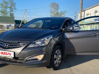 2015 Hyundai Solaris I Рестайлинг, серый, 1050000 рублей, вид 2