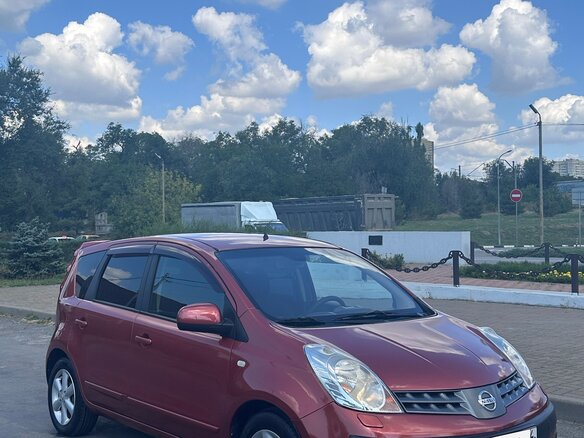 2007 Nissan Note I, красный, 499000 рублей - вид 2