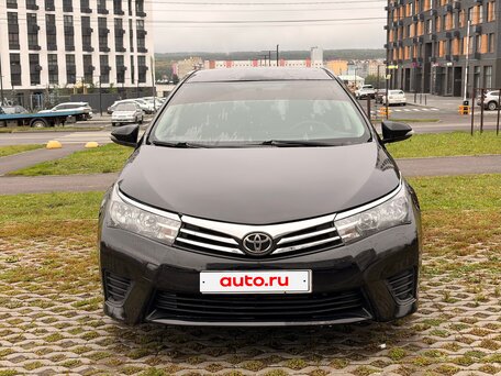 2014 Toyota Corolla XI (E160, E170, E180), синий, 649000 рублей, вид 2