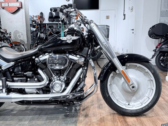 2019 Harley-Davidson Fat Boy, чёрный, 1799000 рублей - вид 11