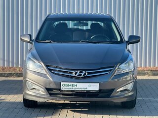 2014 Hyundai Solaris I Рестайлинг, серый, 800000 рублей, вид 3