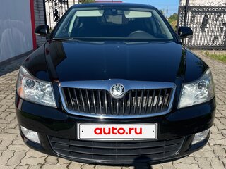 2009 Skoda Octavia II (A5) Рестайлинг, чёрный, 600000 рублей, вид 2